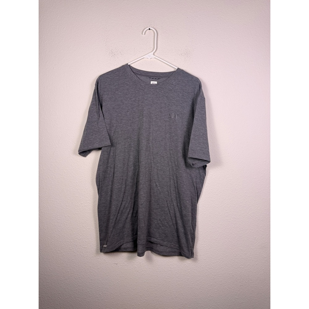 The North Face Mens XL Gray Short Sleeve Embroidered Logo Crew Neck T-Shirt